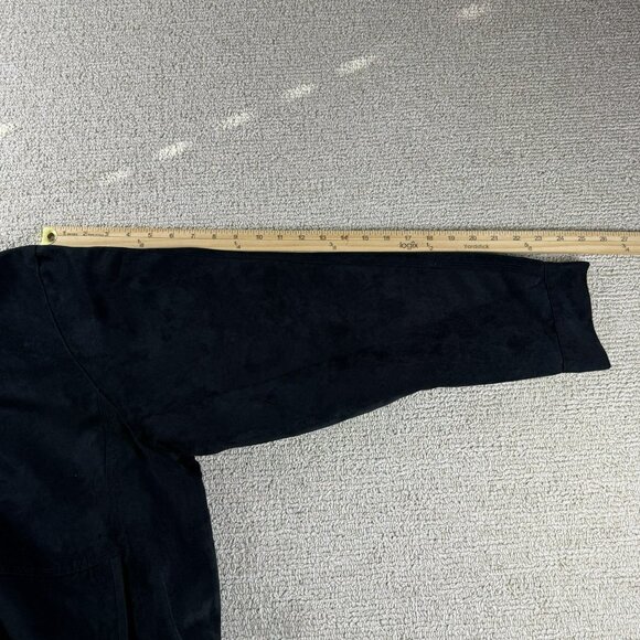 Gold Tri Mountain Full Zip Bomber Jacket Black Men’s Size Large - Picture 6 of 7